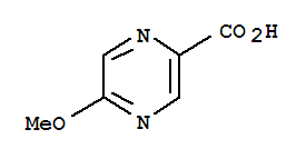 Molecular Structure of 40155-42-8 (2-Pyrazinecarboxylicacid, 5-methoxy-)