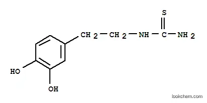 Molecular Structure of 401602-53-7 (Thiourea, [2-(3,4-dihydroxyphenyl)ethyl]- (9CI))