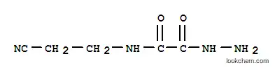 Molecular Structure of 401623-10-7 (Acetic  acid,  [(2-cyanoethyl)amino]oxo-,  hydrazide  (9CI))