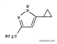 Molecular Structure of 401629-04-7 (3-CYCLOPROPYLPYRAZOLE-5-CARBOXYLIC ACID)