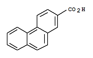 Molecular Structure of 40452-20-8 (2-Phenanthrenecarboxylicacid)