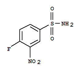 Molecular Structure of 406233-31-6 (Benzenesulfonamide,4-fluoro-3-nitro-)