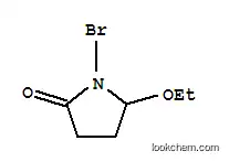 Molecular Structure of 412011-38-2 (2-Pyrrolidinone,1-bromo-5-ethoxy-(9CI))