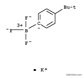 Molecular Structure of 423118-47-2 (POTASSIUM (4-TERT-BUTYLPHENYL)TRIFLUOROBORATE)