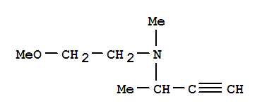 3-BUTYN-2-AMINE,N-(2-METHOXYETHYL)-N-METHYL-