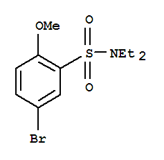 99% up by HPLC 5-BROMO-N,N-DIETHYL-2-METHOXYBENZENESULFONAMIDE 428471-30-1