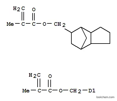 Molecular Structure of 43048-08-4 ((octahydro-4,7-methano-1H-indenediyl)bis(methylene) bismethacrylate)