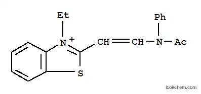 Molecular Structure of 43061-75-2 (2-(2'-ACETANILINO)VINYL-3-ETHYL-BENZOTHIAZOLIUM IODIDE)