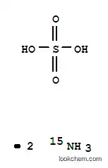 Molecular Structure of 43086-58-4 (AMMONIUM-15N SULFATE)