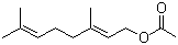 Molecular Structure of 105-87-3 (Geranyl acetate)