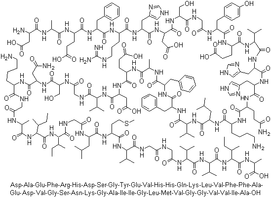 beta-Amyloid (1-42) human(107761-42-2)