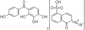 2,3,4,4'-Tetrahydroxybenzophenone 1,2-naphthoquinonediazido-5-sulfonate(107761-81-9)