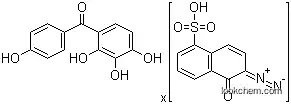 Molecular Structure of 107761-81-9 (2,3,4,4'-Tetrahydroxybenzophenone 1,2-naphthoquinonediazido-5-sulfonate)