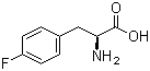 Molecular Structure of 1132-68-9 (L-4-Fluorophenylalanine)