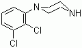 Molecular Structure of 119532-26-2 (1-(2,3-Dichlorophenyl)piperazine hydrochloride)