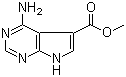 1H-Pyrrolo[2,3-d]pyrimidine-5-carboxylicacid,4-amino-,methylester(9CI)