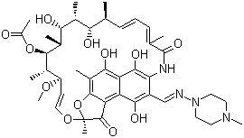 Molecular Structure of 13292-46-1 (Rifampicin)