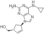 Molecular Structure of 136470-78-5 (Abacavir)
