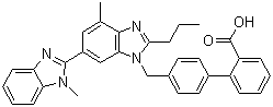 Molecular Structure of 144701-48-4 (Telmisartan)