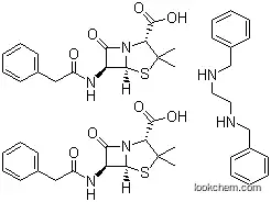 Molecular Structure of 1538-09-6 (Benzathine benzylpenicillin)