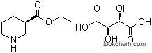 Molecular Structure of 167392-57-6 (Ethyl (R)-nipecotate L-tartarate)