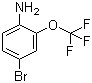 Molecular Structure of 175278-09-8 (4-Bromo-2-trifluoromethoxyaniline)