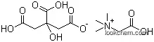 3-Carboxy-3,5-dihydroxy-5-oxopentanoate;carboxymethyl(trimethyl)azanium