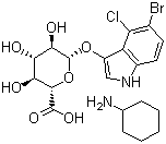5-Bromo-3-indolyl-β-D-glucuronide cyclohexylammonium salt