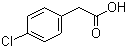 Molecular Structure of 1878-66-6 (4-Chlorophenylacetic acid)