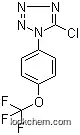 Molecular Structure of 190082-01-0 (5-CHLORO-1-(4-TRIFLUOROMETHOXY-PHENYL)-1H-TETRAZOLE)