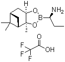 (aR,3aS,4S,6S,7aR)-alpha-Ethylhexahydro-3a,5,5-trimethyl-4,6-methano-1,3,2-benzodioxaborole-2-methanamine trifluoroacetate CAS No.208521-43-1