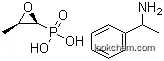 Molecular Structure of 25383-07-7 (Phosphonomycin (R)-1-phenethylamine salt)