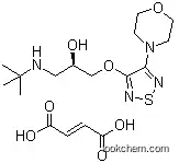 Molecular Structure of 26839-77-0 (D-Timolol maleate)