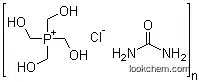Molecular Structure of 27104-30-9 (Tetrakis(hydroxymethyl)phosphonium chloride urea polymer)