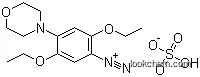 Molecular Structure of 32178-39-5 (2,5-Diethoxy-4-(4-morpholinyl)benzenediazonium sulfate)