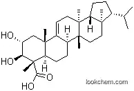 Molecular Structure of 35591-41-4 ((4S)-2α,3β-Dihydroxy-D:C-friedo-B':A'-neogammacer-9(11)-en-23-oic acid)