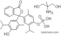 Molecular Structure of 52279-66-0 (Thymolphthalein monophosphate 2-amino-2-methyl-1,3-propanediol salt)