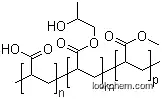 Molecular Structure of 55719-33-0 (Acrylic acid-hydroxypropyl acrylate copolymer)
