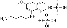 Molecular Structure of 63-45-6 (Primaquine diphosphate)