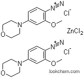 Benzenediazonium, 2-methoxy-4-(4-morpholinyl)-, (T-4)-tetrachlorozincate(2-) (2:1)