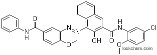 Molecular Structure of 67990-05-0 (N-(5-chloro-2-methoxyphenyl)-3-hydroxy-4-[[2-methoxy-5-[(phenylamino)carbonyl]phenyl]azo]naphthalene-2-carboxamide)