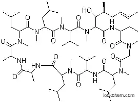 Molecular Structure of 79217-60-0 (Cyclosporine)