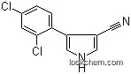 Molecular Structure of 87388-06-5 (4-(2,4-Dichlorophenyl)-1H-pyrrole-3-carbonitrile)