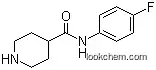 Molecular Structure of 883106-56-7 (PIPERIDINE-4-CARBOXYLIC ACID (4-FLUORO-PHENYL)-AMIDE)