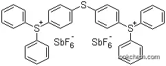 Molecular Structure of 89452-37-9 (Bis[4-(diphenylsulfonio)phenyl]sulfide bis(hexafluoroantimonate))