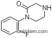 Molecular Structure of 907972-55-8 (1-(2-FLUORO-PHENYL)-PIPERAZIN-2-ONE)