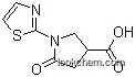 Molecular Structure of 914637-54-0 (5-Oxo-1-(2-thiazolyl)-3-pyrrolidinecarboxylic acid)