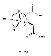 29364-13-4,methyl (1S,2S,3S,5R)-8-methyl-3-(phenylcarbamoyloxy)-8-azabicyclo[3.2. 1]octane-2-carboxylate hydrochloride,