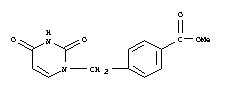 Benzoic acid,4-[(3,4-dihydro-2,4-dioxo-1(2H)-pyrimidinyl)methyl]-, methyl ester cas  4113-95-5