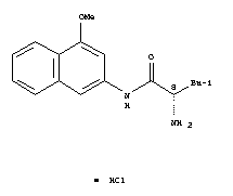 Pentanamide,2-amino-N-(4-methoxy-2-naphthalenyl)-4-methyl-, monohydrochloride, (S)- (9CI)